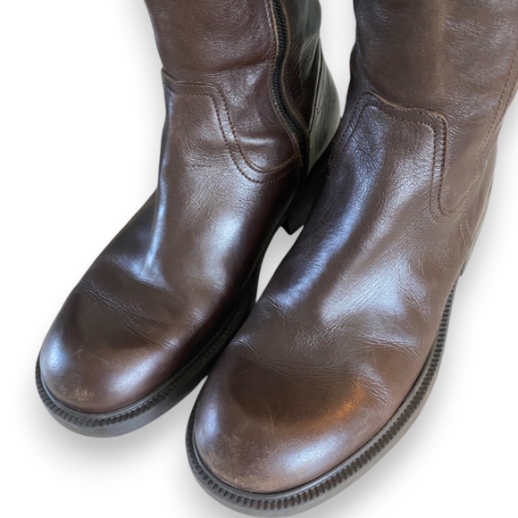 J.Crew Riding Boots Made in Italy Genuine Leather size 7 - Picture 2 of 6